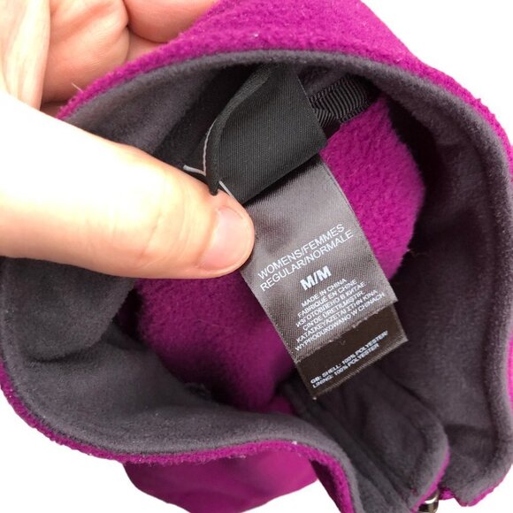 VINTAGE The North Face Fleece Jacket Medium Purple - Picture 3 of 11